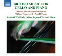 William Busch : British Music for Cello and Piano CD (2014) NEW