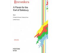 William Byrd-Pavan For The Earl Of Salisbury-Recorder Ensemble-Score and Parts