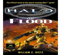 William C. Dietz Halo: The Flood Paperback Book in White William C. Dietz White