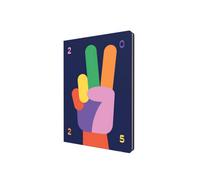 William Collins Collins Peace, Love & Understanding 2025 Planner - A5 Week To View Diary - Navy