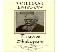 William Empson Essays on Shakespeare Paperback Book William Empson Multicolor