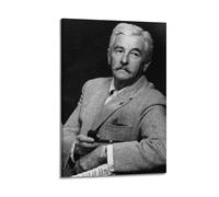 William Faulkner American Author (1) Posters Are Suitable for All Occasions Wall Room Decoration Aesthetics, Wall Art for Home DecorationFrame-style 12x18inch(30x45cm)