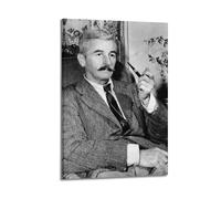 William Faulkner American Author (6) Posters Are Suitable for All Occasions Wall Room Decoration Aesthetics, Wall Art for Home DecorationFrame-style 24x36inch(60x90cm)