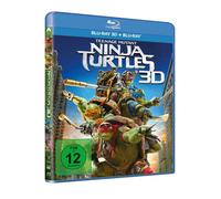 WILLIAM FICHTNER,MEGAN FOX WILL ARNETT - NINJA TURTLES 3D COMBO 2 BLU-RAY NEW