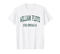 William Floyd High School HS Mastic Beach NY Retro T-Shirt