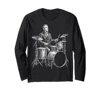 William Henry Harrison Drums Long Sleeve T-Shirt
