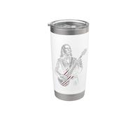 William Henry Harrison Guitar Stainless Steel Insulated Tumbler