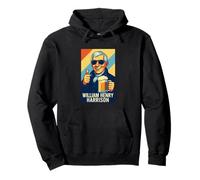 William Henry Harrison Portrait Pullover Hoodie