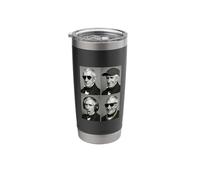 William Henry Harrison Portrait Stainless Steel Insulated Tumbler
