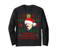 William Howard President TAFT Ugly Christmas Sweater Holiday Long Sleeve T-Shirt