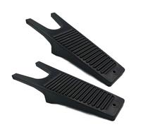 William Hunter Boot Jack | Heavy Duty Wellington Boot Remover | Premium Welly Boot Puller for Wellies, Muddy Boots, Work Boots & All Footwear | Durable Wellie Remover (Black Plastic) (Black 2 Pack)