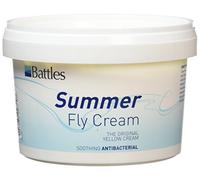 William Hunter Equestrian Battles Summer Fly Cream 400g - Soothing antibacterial fly repellent cream for horses and livestock