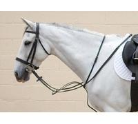 William Hunter Equestrian Hy Running Martingale - pony - brown