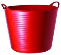 William Hunter Equestrian Tubtrug Flexible Medium - red