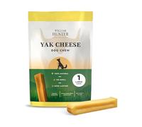 William Hunter Himalayan Yak Chews for Dogs - Long Lasting Himalayan Yak Dog Chews - 100% Natural High Protein Dental Dog Chews for Aggressive Chewers (Large - 1 Chew)