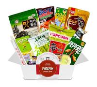 William Hunter Japanese & Asian Snacks and Sweets Gift Box - Wide Selection Japanese Sweets Box, Including Japanese Snacks & Other Asian Treats for Children or Adults, 18 Pieces of Iconic Asian Food