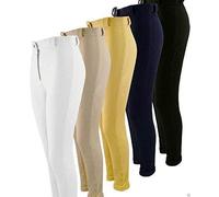 William Hunter Women's Cozi Plain Jodhpurs - Navy, 26-Inch/Size UK 8