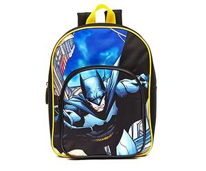 William Lamb Batman Romford Arch Backpack, Black, 30 x 25 x 12cm / 6 Litres