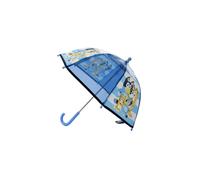 William Lamb Bluey Kids Folding Umbrella - Officially Licensed Character Dome Umbrella, 54cm Diameter, Colorful with Hook Handle