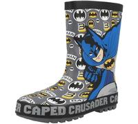 William Lamb Boys Batman Wellies/Wellington Boots (8 UK Child, numeric_8)