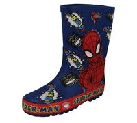 William Lamb Boys William Lamb GUV22629 Marcel Spiderman Wellington - Blue - UK 2 Child