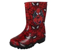 William Lamb Boys William Lamb Marvel Spiderman Wellington GW128850 - Red - UK 10 Child