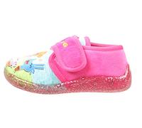 WILLIAM LAMB Girls Pink Cbeebies Hey Duggee Hook and Loop Comfort Slipper UK 9 Infant