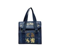 William Lamb Harry Potter Lunch Bag Insulated PU Leather Lunch Cooler Bag for School & Work, Hogwarts Design, Perfect for Kids & Adults