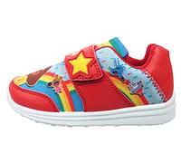 WILLIAM LAMB Henders Boys Trainers Red 7 Child UK