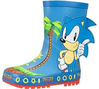 WILLIAM LAMB Sonic The Hedgehog Thick Rubber Wellies (Numeric_8) Blue