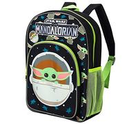 William Lamb Star Wars Baby Yoda The Mandalorian Kids Childrens Premium Backpack School Rucksack Travel Bag, Multicolour, 36.7cm (height), 26cm (width), 13cm (depth), (02936)