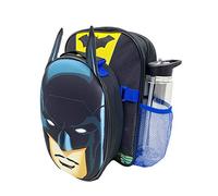William Lamb Unisex Kid's Rucksack Backpack Racksack, Black & Yellow-Batman, One Size