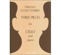 William Lloyd Webber-Three Pieces For Cello And Piano-Instrumental Album | Stainer & Bell, H376 - Air Varié, Slumber Song & In the Half-Light