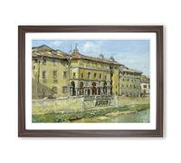William Merritt Chase Classic Painting Framed Print | A3 Walnut Framed Wall Art | Ready to Hang | Classic Historical Picture | Living Room Bedroom Lounge Office