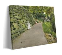 William Merritt Chase Outstanding Works Poster The Path Canvas Art And Wall Art Picture Print Modern Family Bedroom Decors 08x12inch(20x30cm)