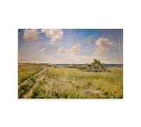 William Merritt Chase Paintings Wall Art Poster Prints The Old Road to The Sea Artworks Picture Print Wall Art Painting Canvas Gift Decor Homes Decorative Unframe 24x36inch(60x90cm)