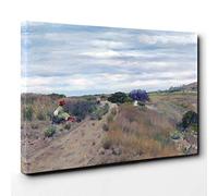 William Merritt Chase The Old Sand Road Canvas Print | Gallery Wrapped 30mm Frame Wall Art | 30x20 inches | Ready to Hang | Modern Picture | Living Room Bedroom Lounge Office