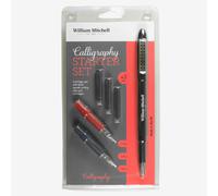 William Mitchell : Calligraphy : Calligraphy Starter Set : Cartridge Pen with Ink and Nibs