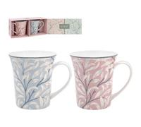 William Morris 2 Mugs Gift Set - Willow Bough Pastels