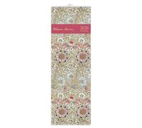 William Morris 2026 Slim Wall Calendar | Monthly Planner Featuring Classic Prints Like Strawberry Thief, Cray & Blackthorn