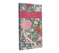 William Morris 2026 Slim Weekly Diary | Pocket Hardback Planner with Cray & Pink Poppy Covers | Week-to-View with Notes