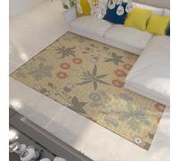 William Morris 60x120 Area Rug for Living Room Washable Vintage Botanical Rug Soft Non-slip Rubber Large Area Rugs Low Pile Farmhouse Carpet for Bedroom Nursery Office Mustard Yellow Terracotta