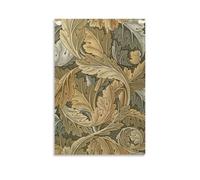 William Morris - Acanthus Wallpaper Painting On Canvas Wall Art Poster Scroll Picture Print Walls Decor Home Posters 16x24inch(40x