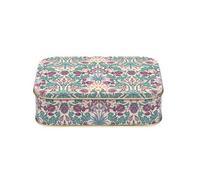 William Morris Arts & Crafts Hyacinth Small Rectangular Storage Tin