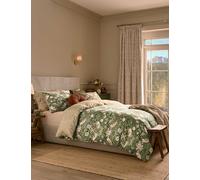 William Morris At Home 2 Pack 220 Thread Count Strawberry Thief Pillowcases Green Mix