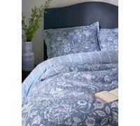 William Morris At Home 2 Pack Pure Cotton Frieze Double Bough Pillowcases Blue Mix