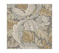 WILLIAM MORRIS AT HOME Acanthus Neutral Wallpaper | Paste The Wall | Beige Floral | Eco-Friendly