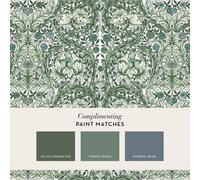 William Morris At Home African Marigold Green Fixed Size Mural Print To Order