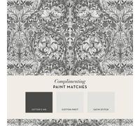 William Morris At Home African Marigold Grey Fixed Size Mural Print To Order