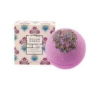 William Morris Bath Bomb 200g, Calming Lavender Scent, Relaxing Sleep Inducing Fragrance, Beauty Housewarming Gift, Infused with Mineral Magnesium, Cruelty Free and Vegan Friendly